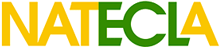 Natecla Logo, directs to their website